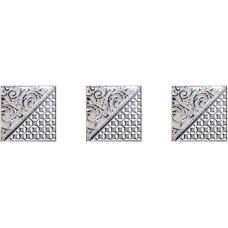 Laparet Берген Комплект стеклянных вставок (3шт/компл.) серый 4,5х4,5 Студио