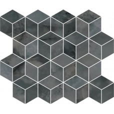 Керамический гранит KERAMA MARAZZI Джардини 450x375 декор серый темный мозаичный T017\14024