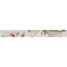 10212001811 Garden Rose beige border 01 матовый бордюр 25х60, Gracia Ceramica